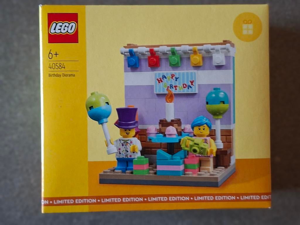 Nieuwe LEGO 40584 Verjaardagsdecoratie Limited Edition, Ophalen of Verzenden, Nieuw, Complete set, Lego