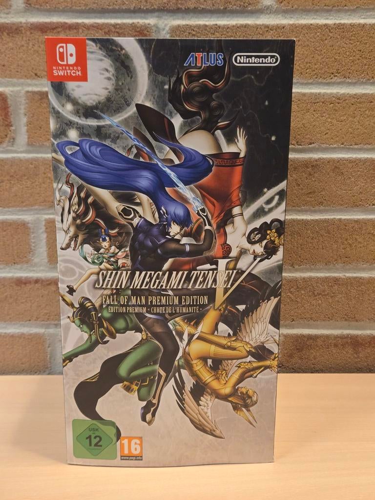 Shin Megami Tensei V Fall Of Man Premium Edition - Switch, Nintendo, Support.nintendo.nl, 1 speler, Nieuw