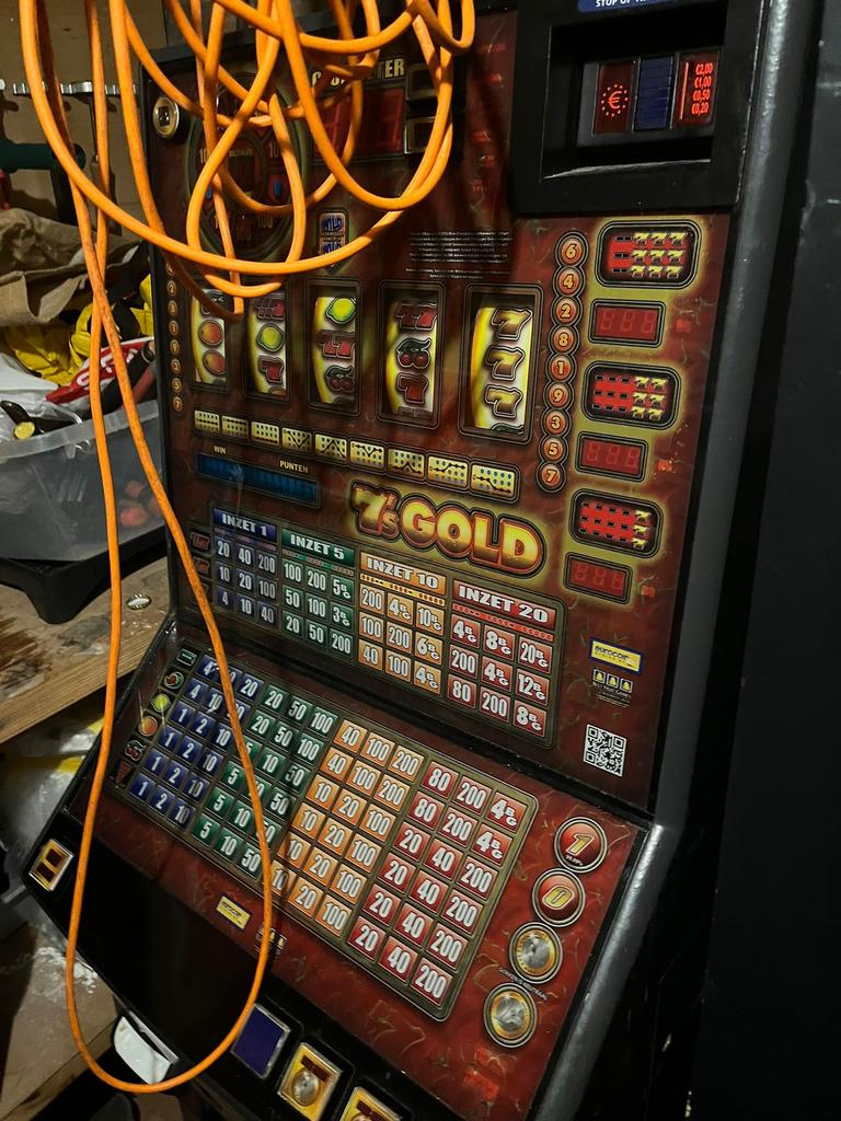 Gokkast 7s Gold - Munt- en briefgeld acceptatie, Euro, Ophalen of Verzenden, Gebruikt