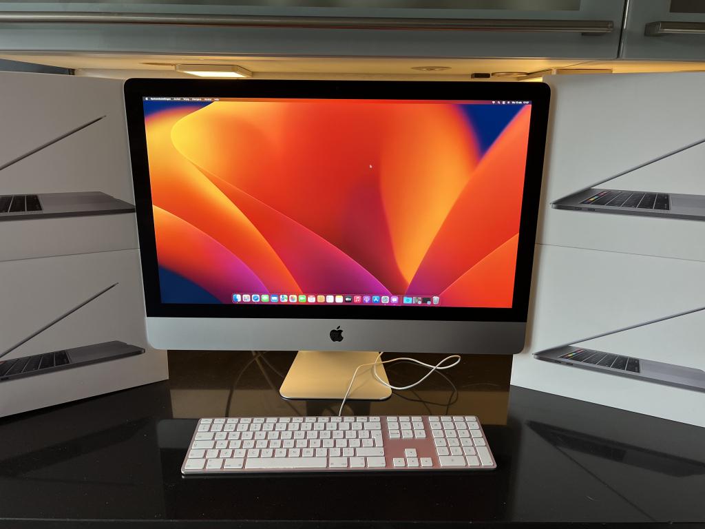 A1418, 2017  iMac 21,5, 8GB/256GB SSD Ventura, Computers en Software, Apple Desktops, Gebruikt, HDD en SSD, 2 tot 3 Ghz, Apple