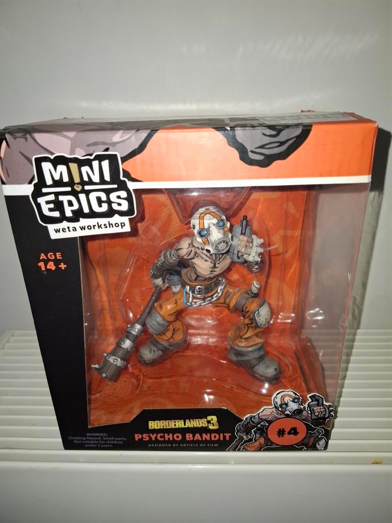 Borderlands 3 Psycho Bandit Mini Epics figuur, Verzamelen, Ophalen of Verzenden, Gebruikt