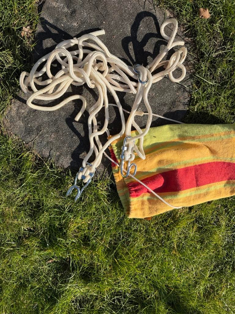 Hangmat met frame, Tuin en Terras, Hangmatten, Ophalen, Gebruikt