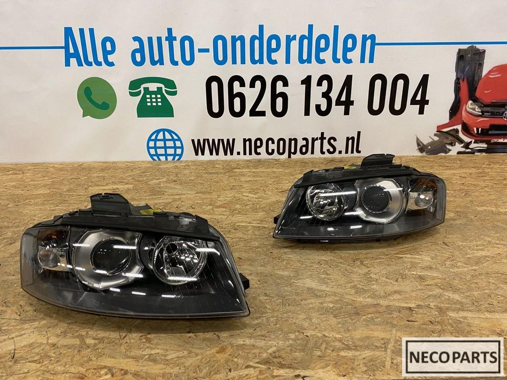 Audi A3 8P xenon koplamp compleet 2004-2008 origineel, Auto-onderdelen, Verlichting, -, -, -