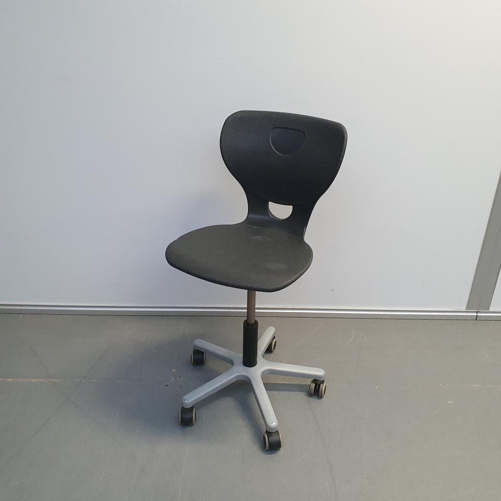 Proform bureaustoel / schoolstoel / werkstoel - grijs kunst, Niet ingevuld, Gebruikt, Niet ingevuld, Niet ingevuld