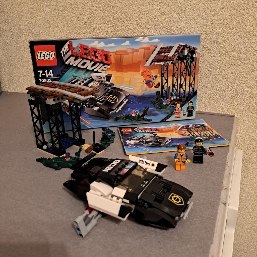 Lego the Movie 70802 Achtervolging., Ophalen of Verzenden, Zo goed als nieuw, Lego