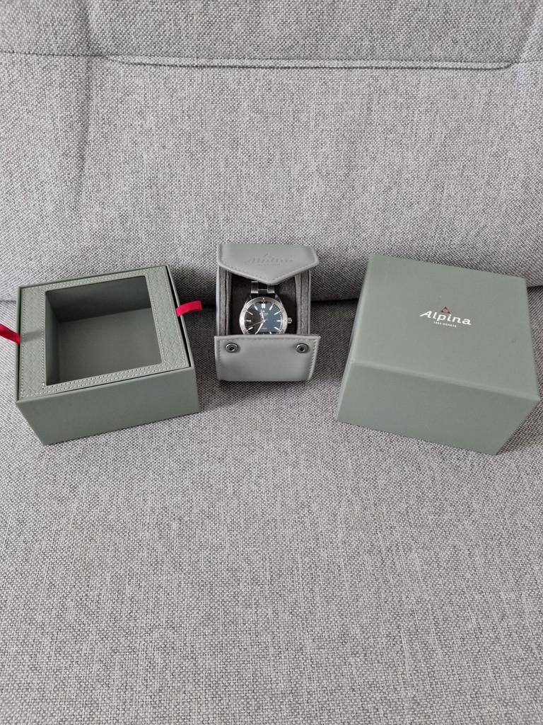 Alpina alpiner automatic 4, Sieraden, Tassen en Uiterlijk, Horloges | Heren, Nieuw, Overige merken, Leer, Ophalen of Verzenden