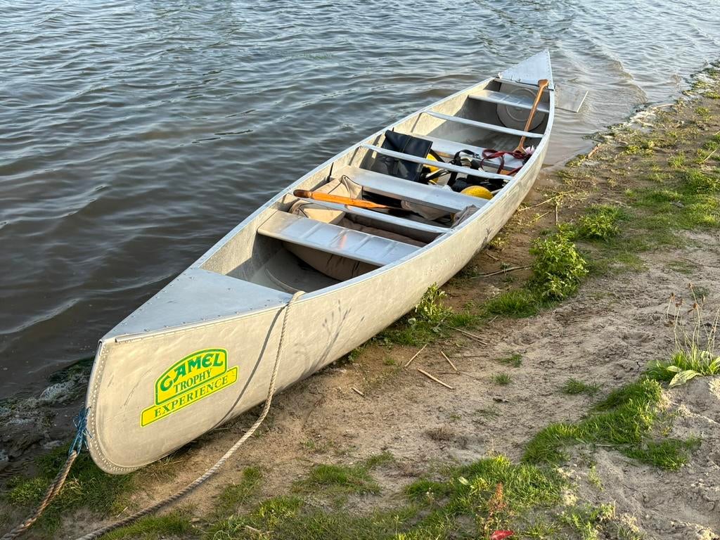 Grumman kano aluminium 16ft dubble ender, Ophalen, Zo goed als nieuw, Eén persoon, Overige typen