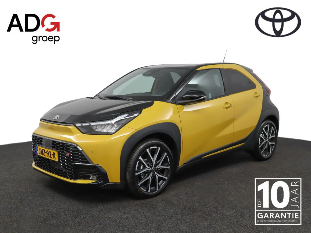 Toyota Aygo X Hybrid 115 GR Sport | DEMOVOORDEEL | Alcantara, 12 maanden, Stof, Gebruikt, Overige kleuren