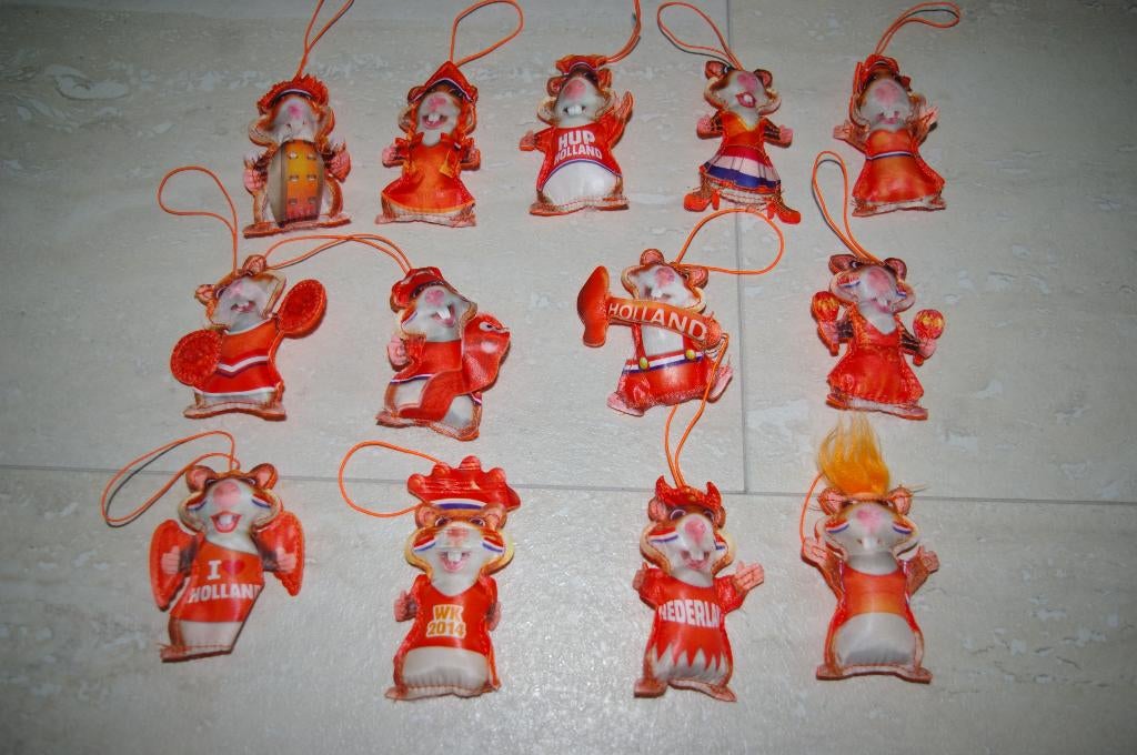 Voetbal hamsters WK 2014 AH / C1000 voetbal figuurtjes, Ophalen of Verzenden, Zo goed als nieuw, Overige binnenlandse clubs, Overige typen