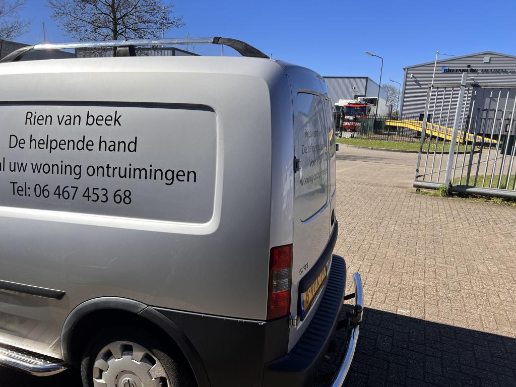 Opel Combo C 2001-2012 Rearbar Achterbar, Niet ingevuld, Niet ingevuld, Niet ingevuld