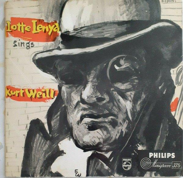 Lotte Lenya ‎– Lotte Lenya Sings Kurt Weill, Verzenden, Zo goed als nieuw, 1940 tot 1960, 12 inch