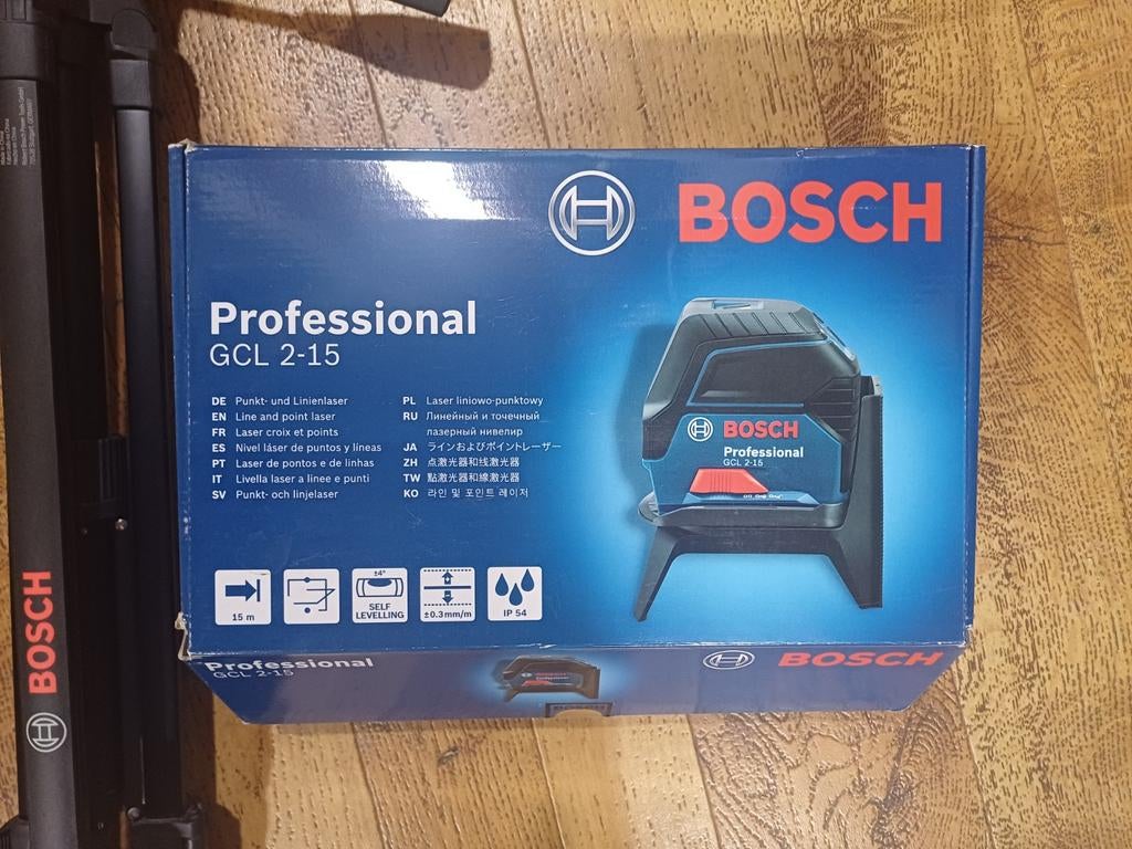 Bosch Professional laser GCL 2-15, Ophalen, Zo goed als nieuw
