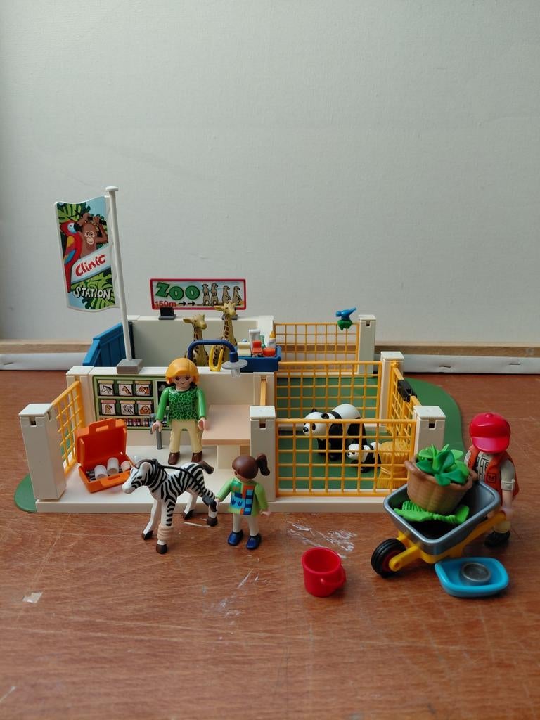Playmobil Supervet Dierenkliniek (nr. 4009), Kinderen en Baby's, Speelgoed | Playmobil, Ophalen of Verzenden, Gebruikt, Complete set