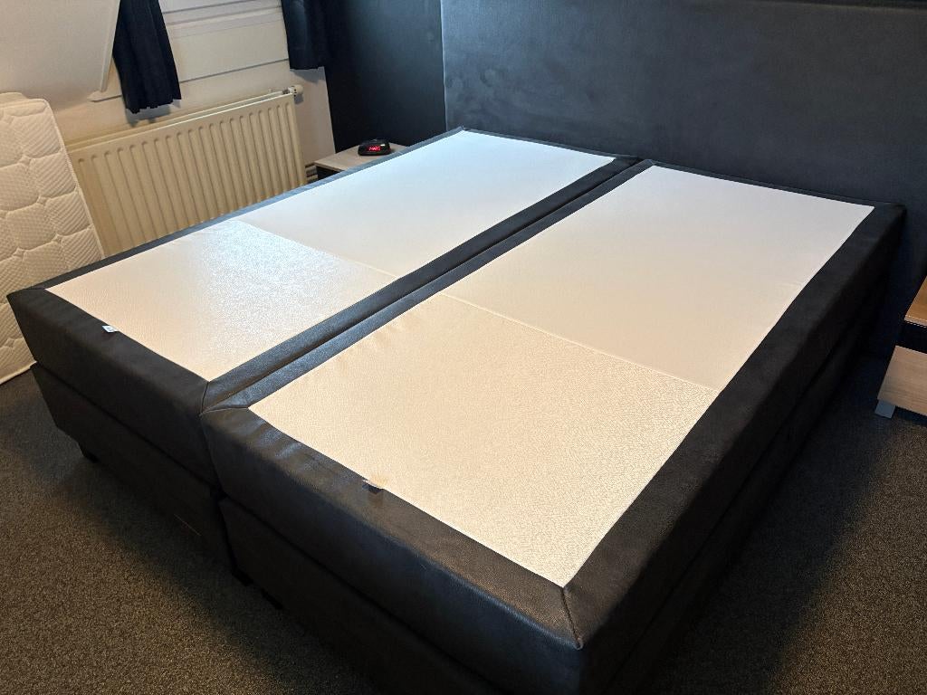 Halsing Splittopper inclusief matrassen tbv boxspring, Ophalen, Tweepersoons, Zo goed als nieuw, 180 cm