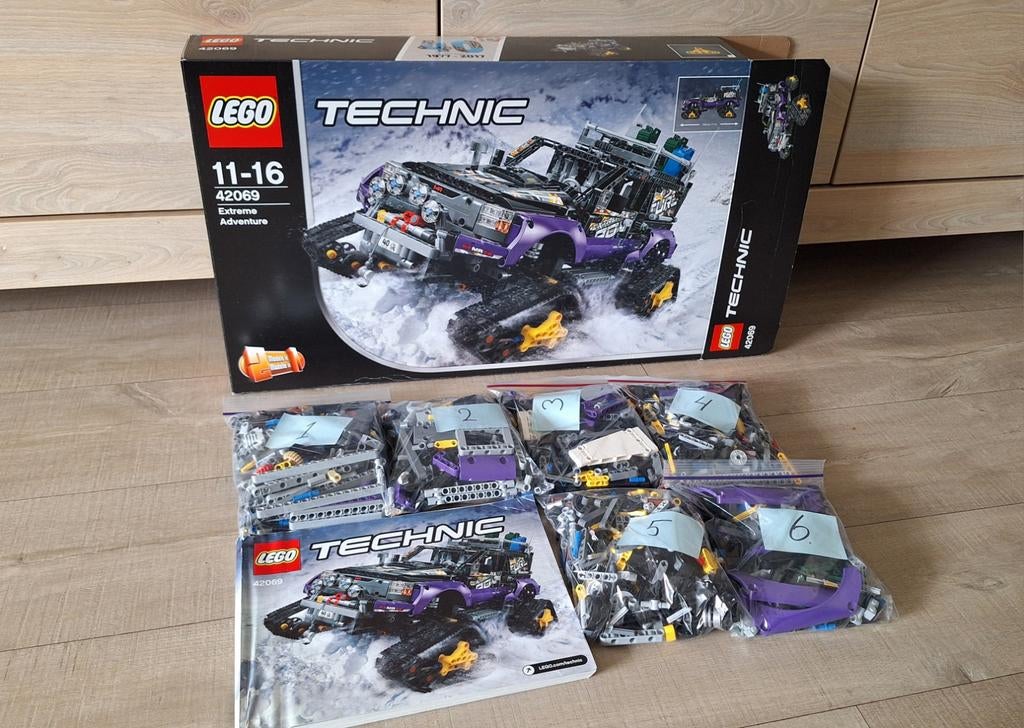 Lego Technic 42069 Extreme Adventure. COMPLEET!, Ophalen of Verzenden, Zo goed als nieuw, Complete set, Lego