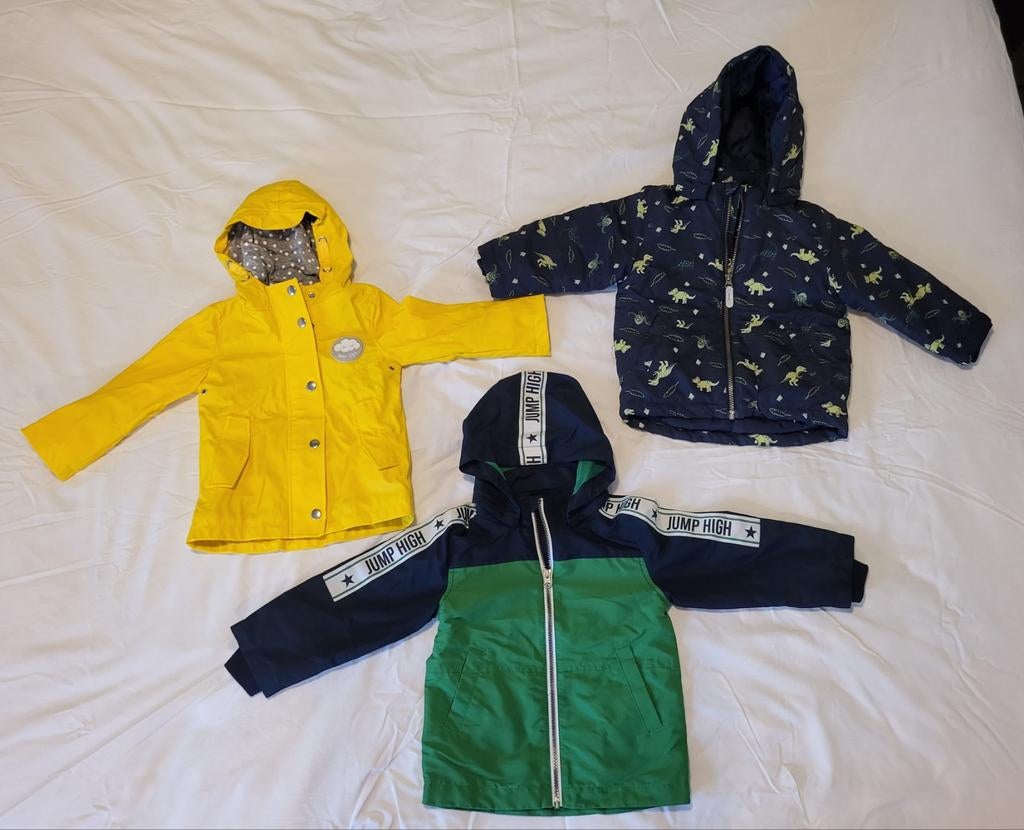 Kinderjassen pakket maat 92, Kinderen en Baby's, Kinderkleding | Maat 92, Ophalen, Zo goed als nieuw, Jongen, Jas