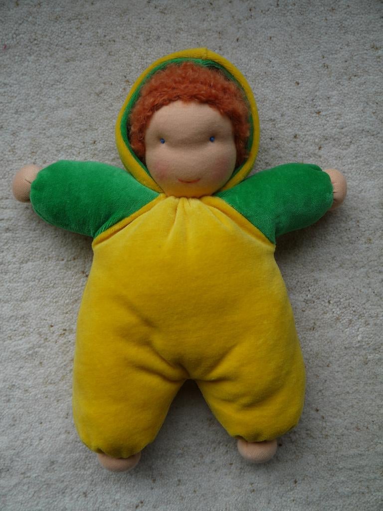 antroposofische knuffelpop, Ophalen of Verzenden, Nieuw, Babypop