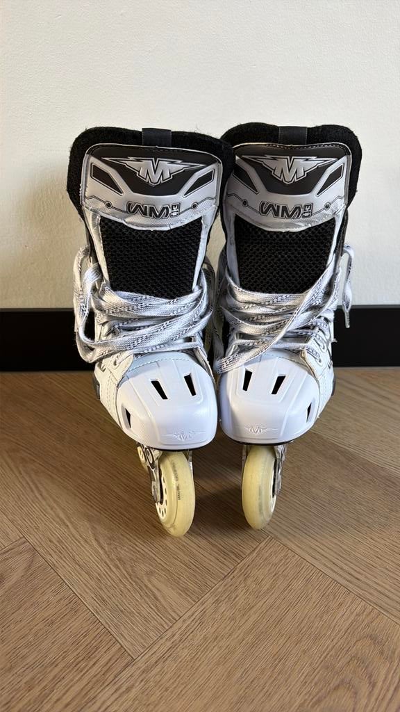 Bauer Mission WM03 skeelers zo goed als nieuw., Bauer, Heren, Ophalen of Verzenden, Zo goed als nieuw