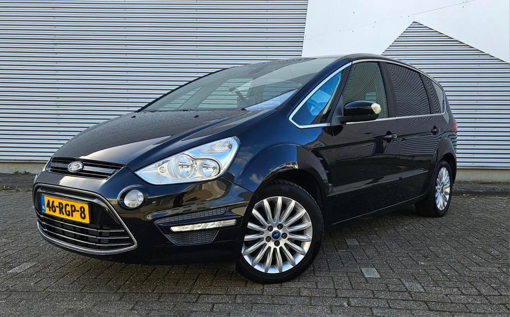 Ford S-Max 2.0 Ecoboost - 239PK/176KW - AUT 2011 Zwart - 7P, Auto's, Euro 5, 1800 kg, Zwart, 4 cilinders