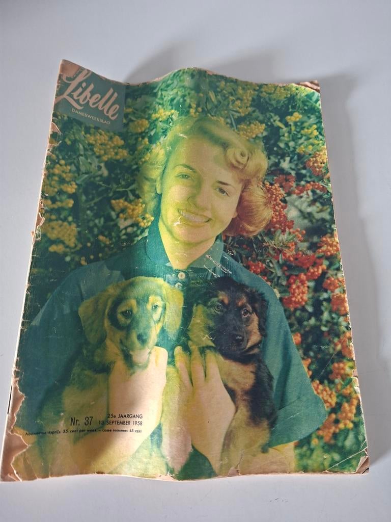 Oud Tijdschrift Libelle, Ophalen of Verzenden, Gebruikt