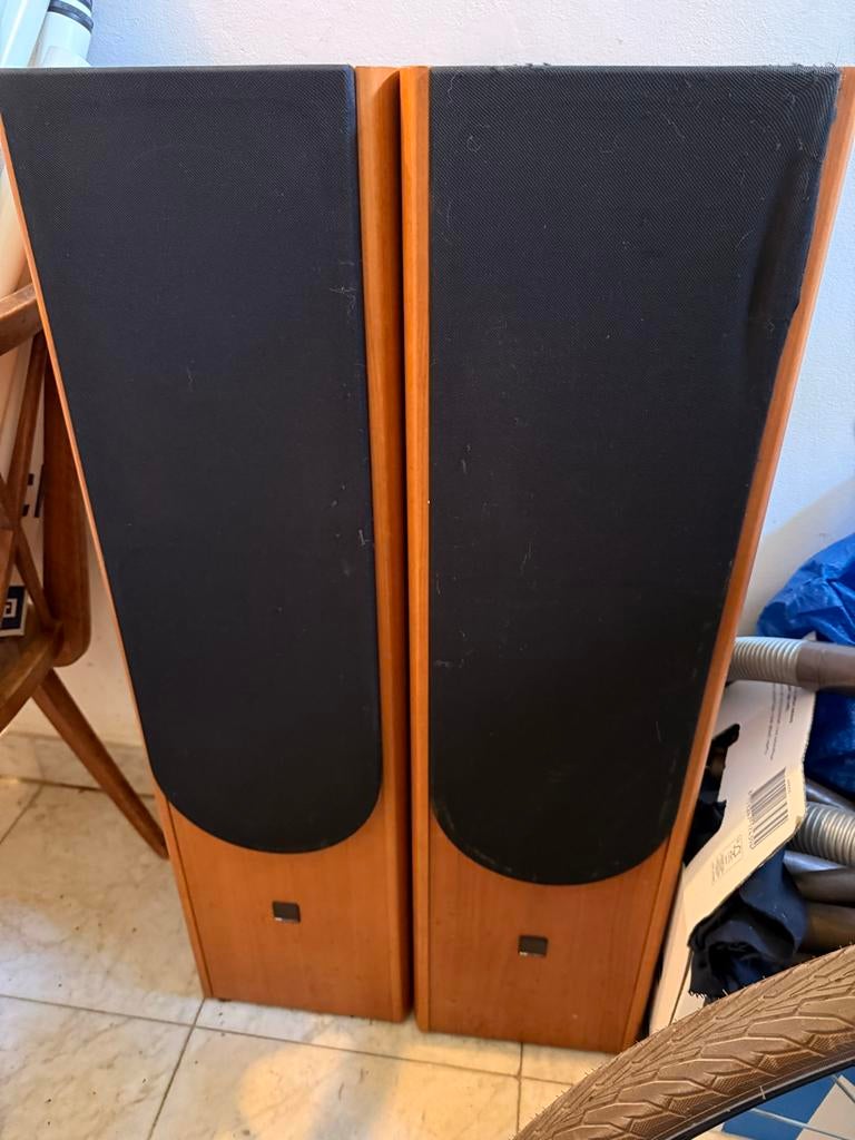 MB Quart QL 1002 S vloerstaande luidsprekers, Audio, Tv en Foto, Luidsprekers, Gebruikt, Front, Rear of Stereo speakers, 60 tot 120 watt