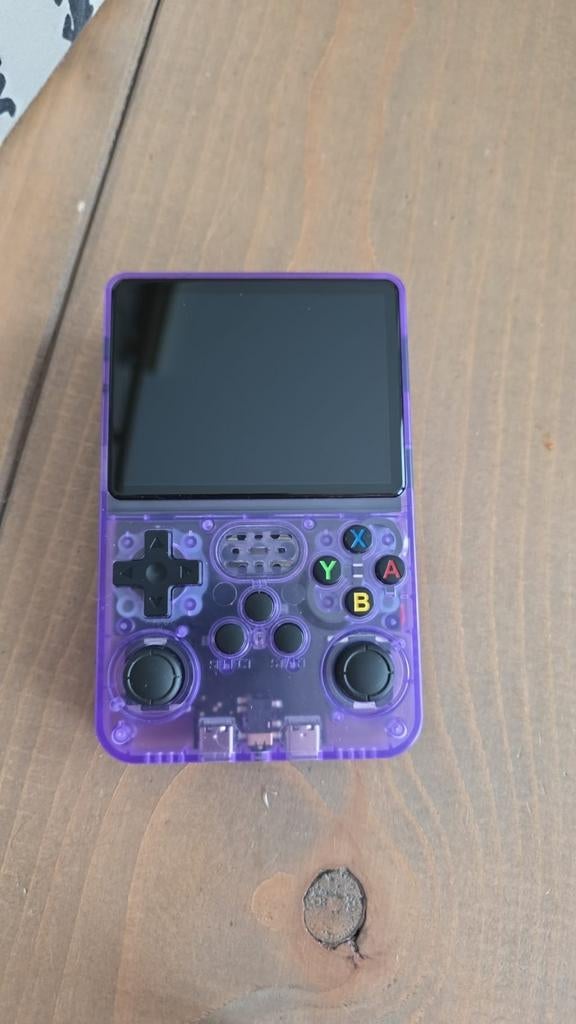 RS36S handheld gameconsole paars, Ophalen of Verzenden, Zo goed als nieuw