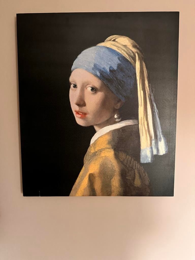 Meisje met de parel - Canvas doek, Ophalen of Verzenden
