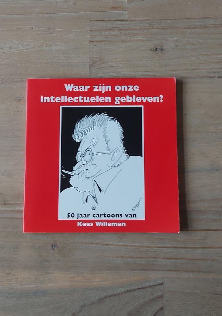 Hans Kuné - Waar zijn onze intellectuelen gebleven?, Gelezen, Eén stripboek, Ophalen of Verzenden, Hans Kuné; Kees Willemen; Hans Broekhuis