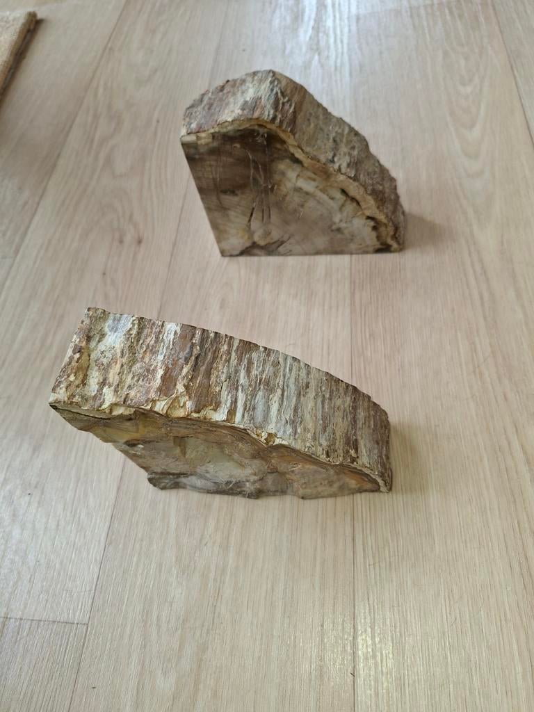 Marmeren boekensteunen, Ophalen of Verzenden, Zo goed als nieuw, Rond, Riet