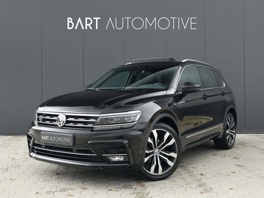 Volkswagen Tiguan 1.5 TSI Highline R-Line|Pano|Trekhaak|Org, 15 km/l, 150 pk, Alcantara, Zwart