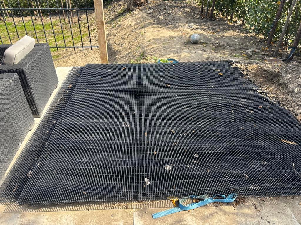 Staafmathekken nieuw, extra stevig hekwerk, Tuin en Terras, Ophalen, Nieuw, IJzer, Dubbelstaafmat hekwerk