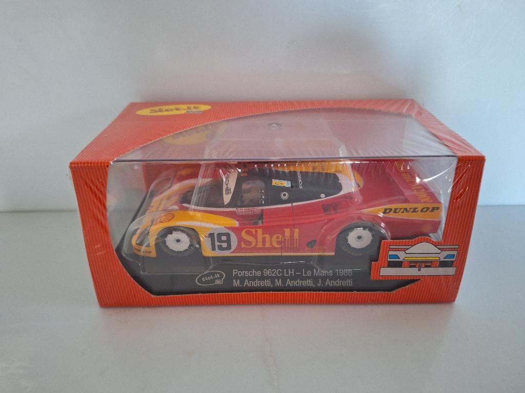 slot-it Porsche 962C LH 19 Le-Mans 1988 Shell CA03G Gesealed, Overige merken, Racebaan, Slot-it, Ophalen of Verzenden