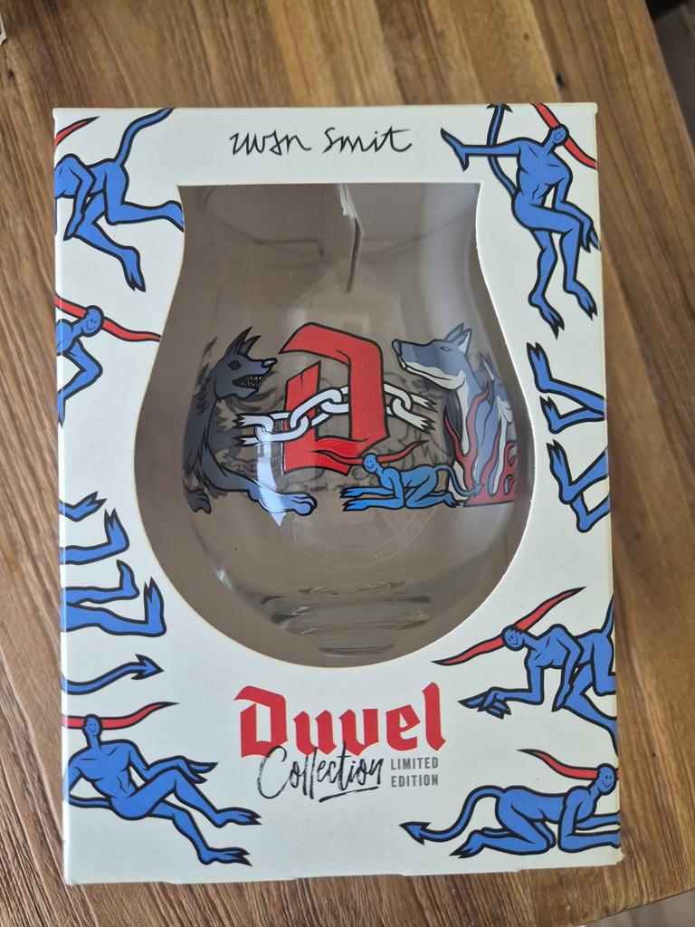 Duvel Art Collection 2024 Iwan Smit | glas hond, Verzamelen, Biermerken, Ophalen of Verzenden, Nieuw, Glas of Glazen, Duvel
