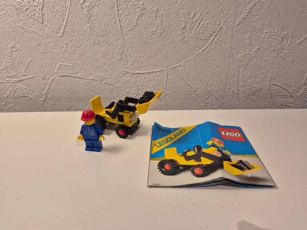 Lego Town 6603 Shovel Truck, Ophalen of Verzenden, Gebruikt, Complete set, Lego