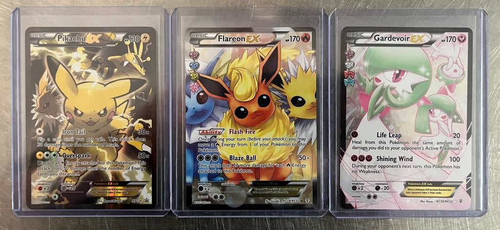 Pokémon XY Generations Hits & Pikachu Promo XY124, Ophalen of Verzenden, Zo goed als nieuw, Meerdere kaarten