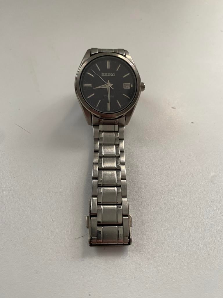 Seiko titanium horloge, Ophalen of Verzenden, Gebruikt