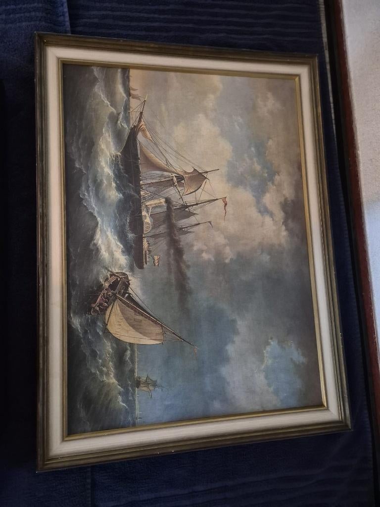 schilderij  schepen W Gruijters  jr, Ophalen