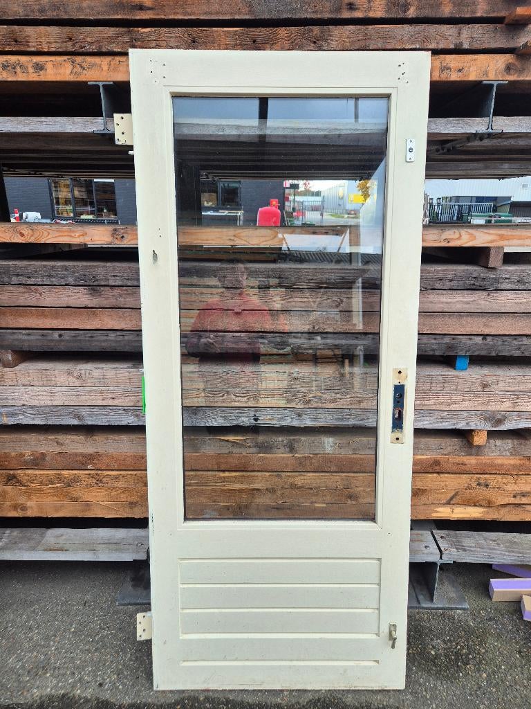 Achterdeur schuurdeur buitendeur deur 207 x 88 ( 426 ), Doe-het-zelf en Verbouw, Deuren en Horren, Ophalen, Gebruikt, 120 cm of meer