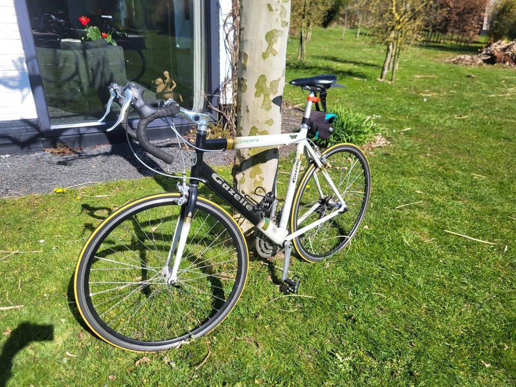 Gazelle Primavera racefiets, aluminium frame 56 cm, Fietsen en Brommers, Fietsen | Racefietsen, Ophalen, Gebruikt, Aluminium, Gazelle