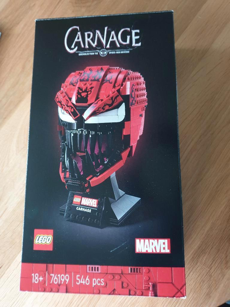 Lego 76199 Carnage, Ophalen of Verzenden, Zo goed als nieuw, Complete set, Lego