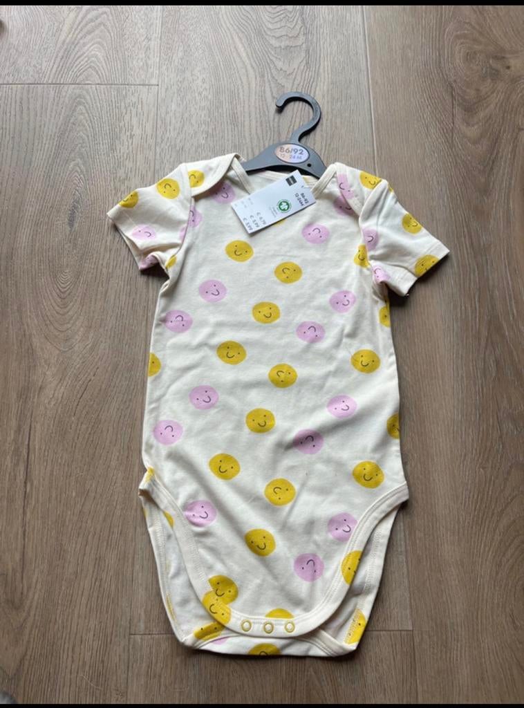 Nieuwe romper korte mouw 86/92, Ophalen of Verzenden, Nieuw, Jongetje of Meisje, Nacht- of Onderkleding