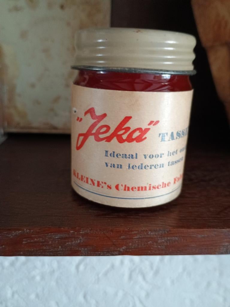 Oud potje Jeka - Chemische fabriek Leiden, Ophalen of Verzenden