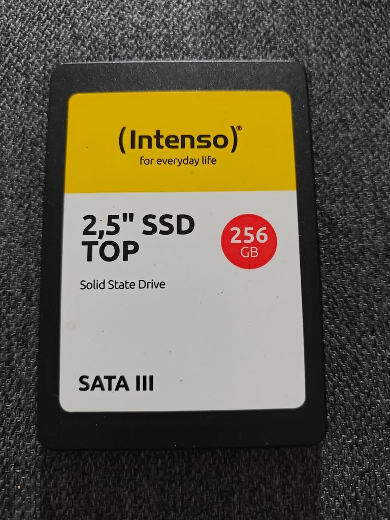 Aangeboden : Intenso, 2,5" SSD, 256GB, SATA-3, Computers en Software, Harde schijven, Intern, 256GB, Intenso, Ophalen of Verzenden