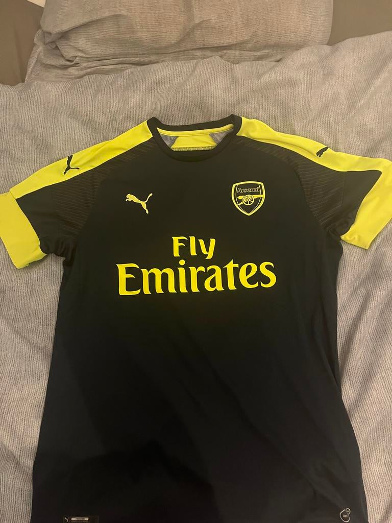 Arsenal Retro uit shirt maat L, Sport en Fitness, Voetbal, Maat L, Ophalen of Verzenden, Zo goed als nieuw, Shirt