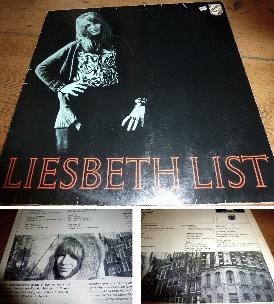Liesbeth List Liesbeth List LP Boek en Plaat 1967 redelijk -, Cd's en Dvd's, Vinyl | Pop, Ophalen of Verzenden, Gebruikt, Overige formaten