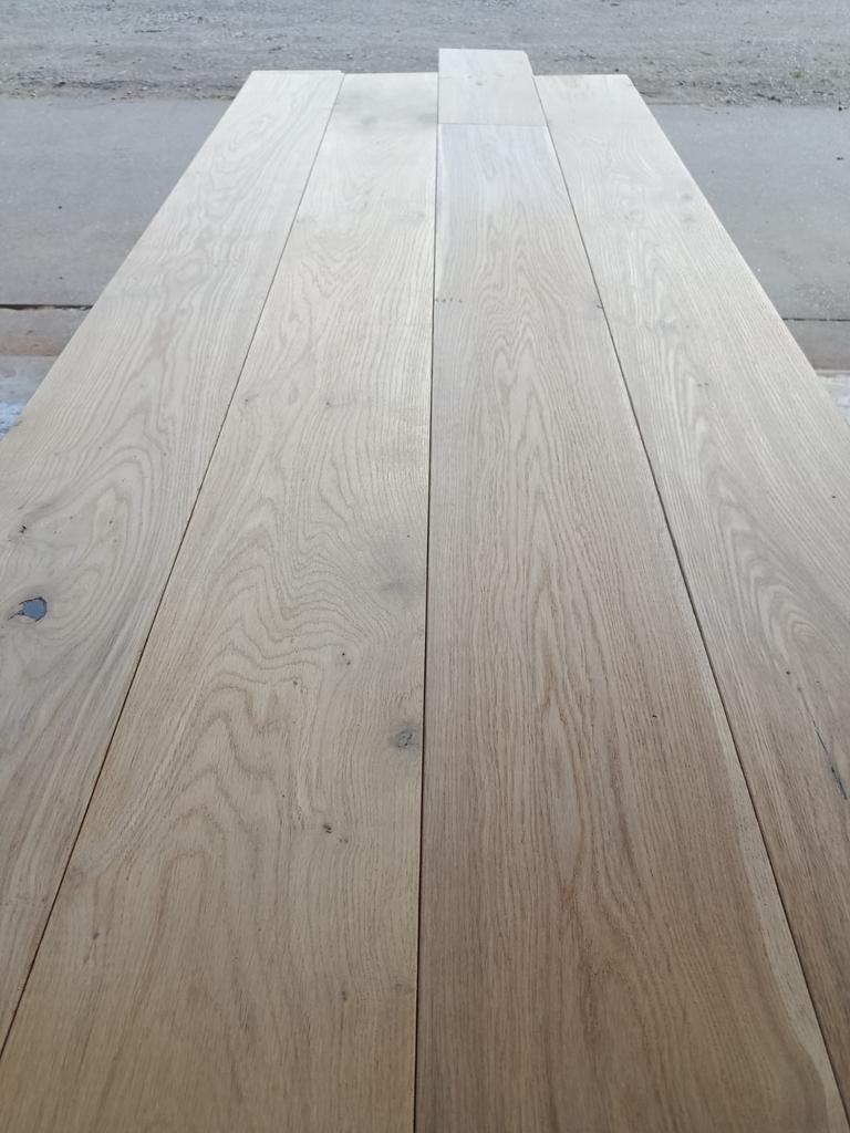 34M2 eikenhouten vloerdelen #VERNIEUWD#, Gebruikt, 10 m² of meer, 10 tot 30 cm, Hout