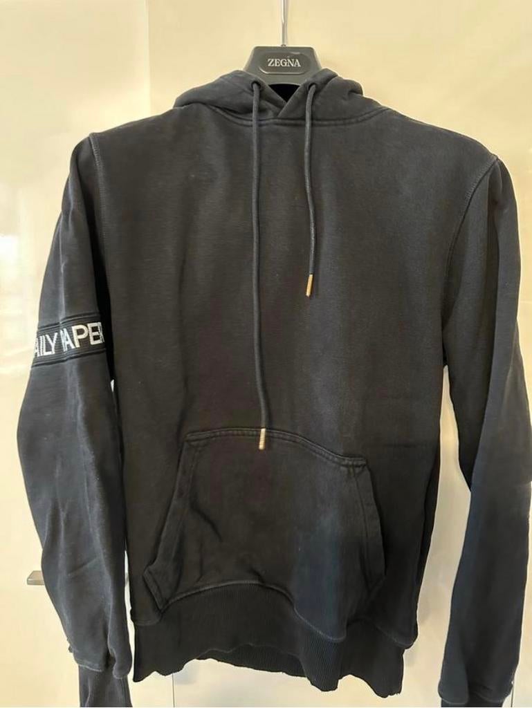 Daily Paper Hoodie Zwart - Maat XS, Ophalen of Verzenden, Gedragen, Maat 46 (S) of kleiner, Zwart