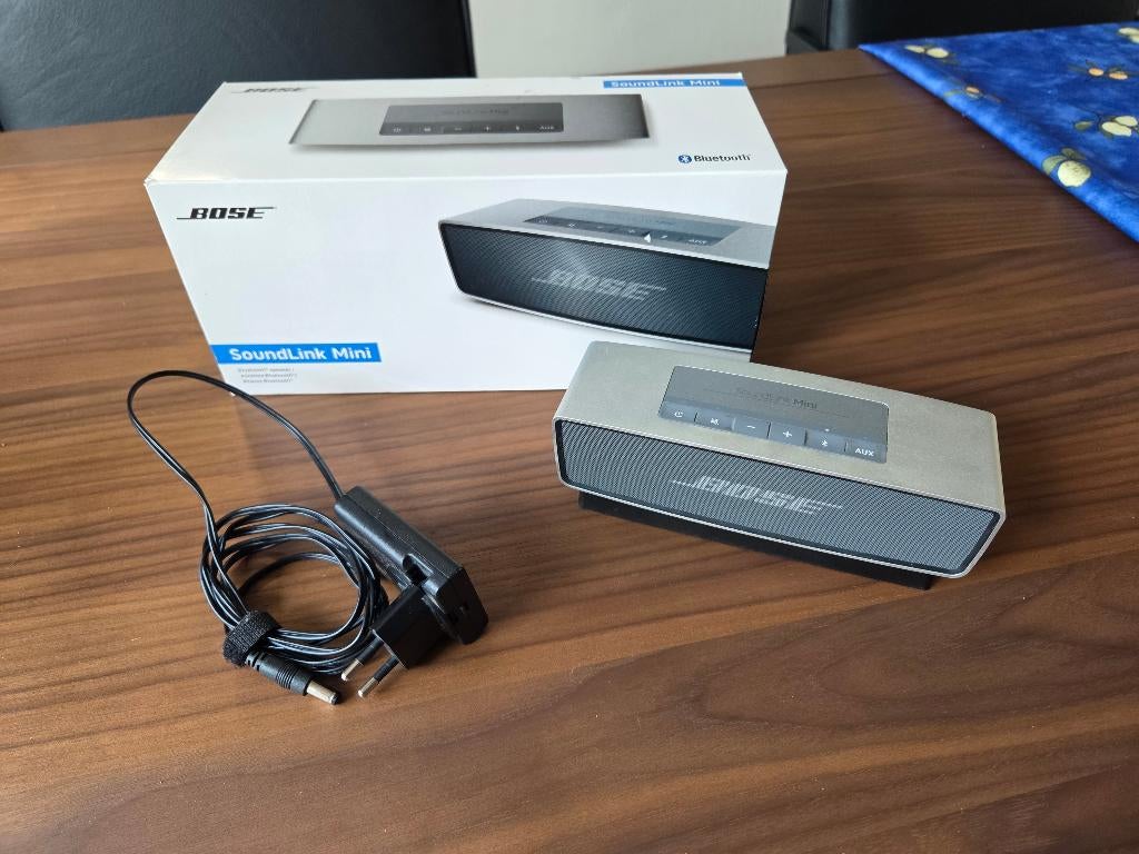 Bose Bluetooth Speaker SoundLink mini (met doos), Overige typen, Ophalen of Verzenden, Zo goed als nieuw, Bose