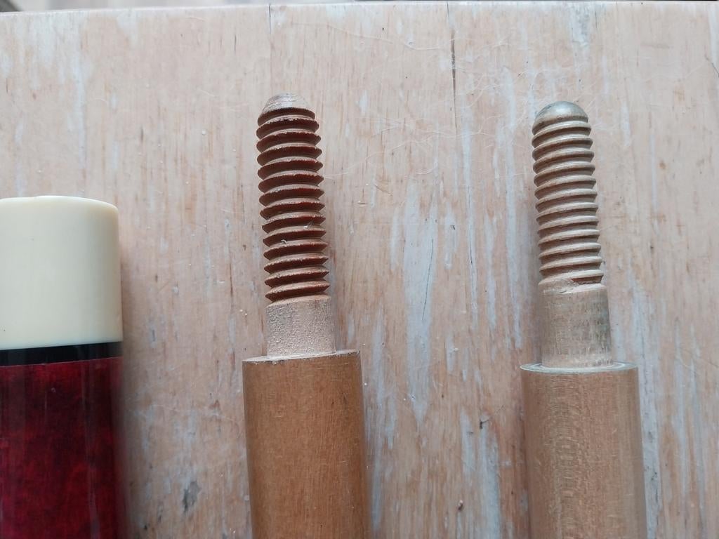 Biljartkeu met twee toppen, Sport en Fitness, Biljarten en Poolen, Ophalen of Verzenden, Gebruikt, Keu of Ballen