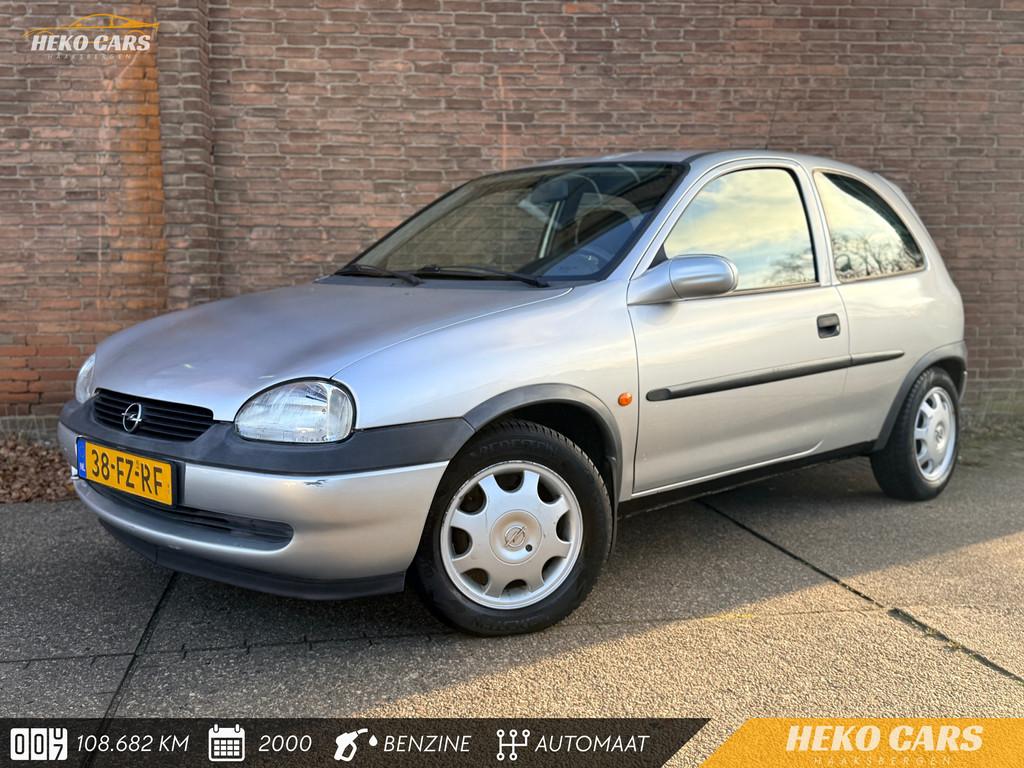 Opel Corsa 1.2i-16V Strada·Automaat·LEKKE KOPPAKKING, 450 kg, Gebruikt, 31 €/maand, Metallic lak